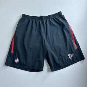Nike Atlanta Falcons NFL On Field Dri-Fit‎ Practice Shorts Men's 3XT Black/Red